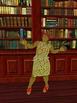 Here is the inside of a library of sorts