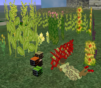 Iyoba mourns the loss of the eggs in the Lily Frog Memorial at the Honey Hut