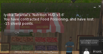 Iyoba could care less about being healthy since this game is making her sick