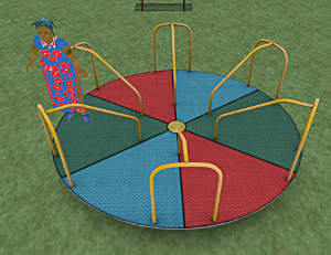 Iyoba pushes and rides the spinner at Never B Solo