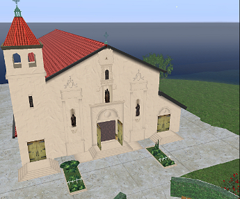 The church at Santa Clara University