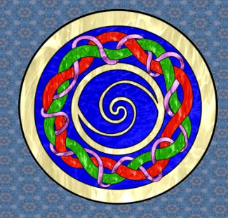 Lovely round art work