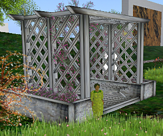A lovely pergola on Cape Abel