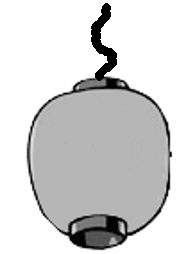 A Chinese lantern