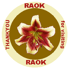 Oriental lily thankyou