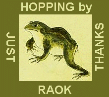 green frog thankyou