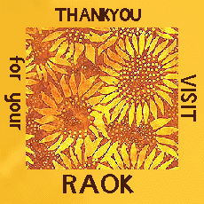 batik sunflower thankyou