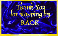 blue satin thankyou