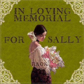 Memorial graphic with a lady by Felisa