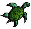 a straw turtle
