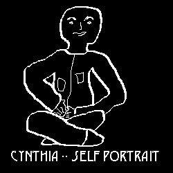 A self portrait by Cynthia