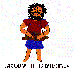 Jacob Franklin with dulcimer